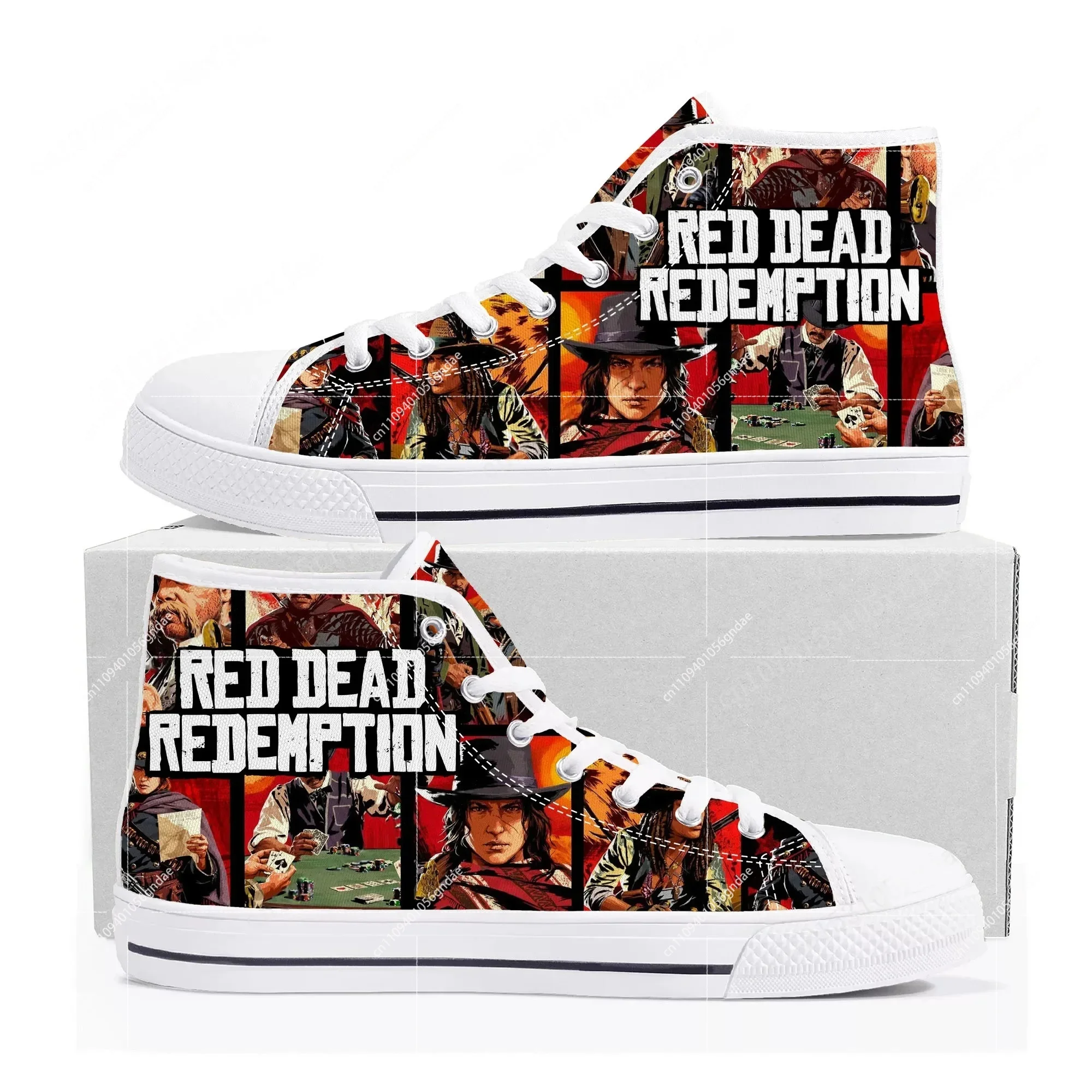 Men'S Fashion Videos - Video Game Red Dead Redemption Sepatu