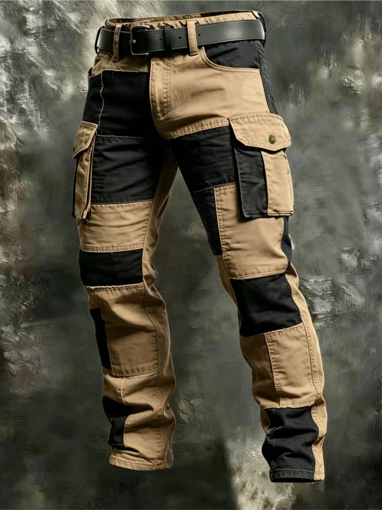 Cargo Jogger Pants - Celana Kargo Pria Katun Khaki Kasual