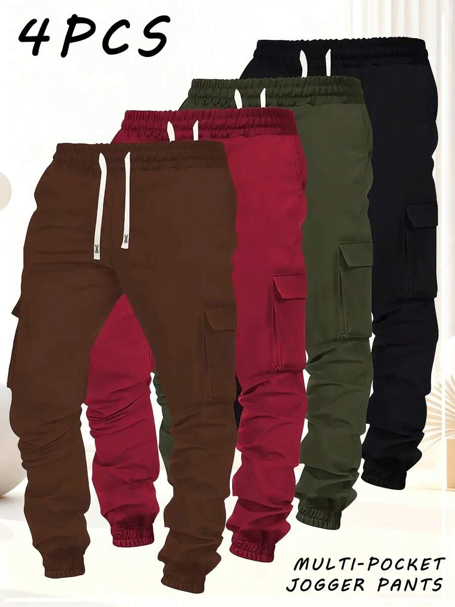 Cargo Jogger Pants - Celana Jogger Kargo Pria Ukuran Besar