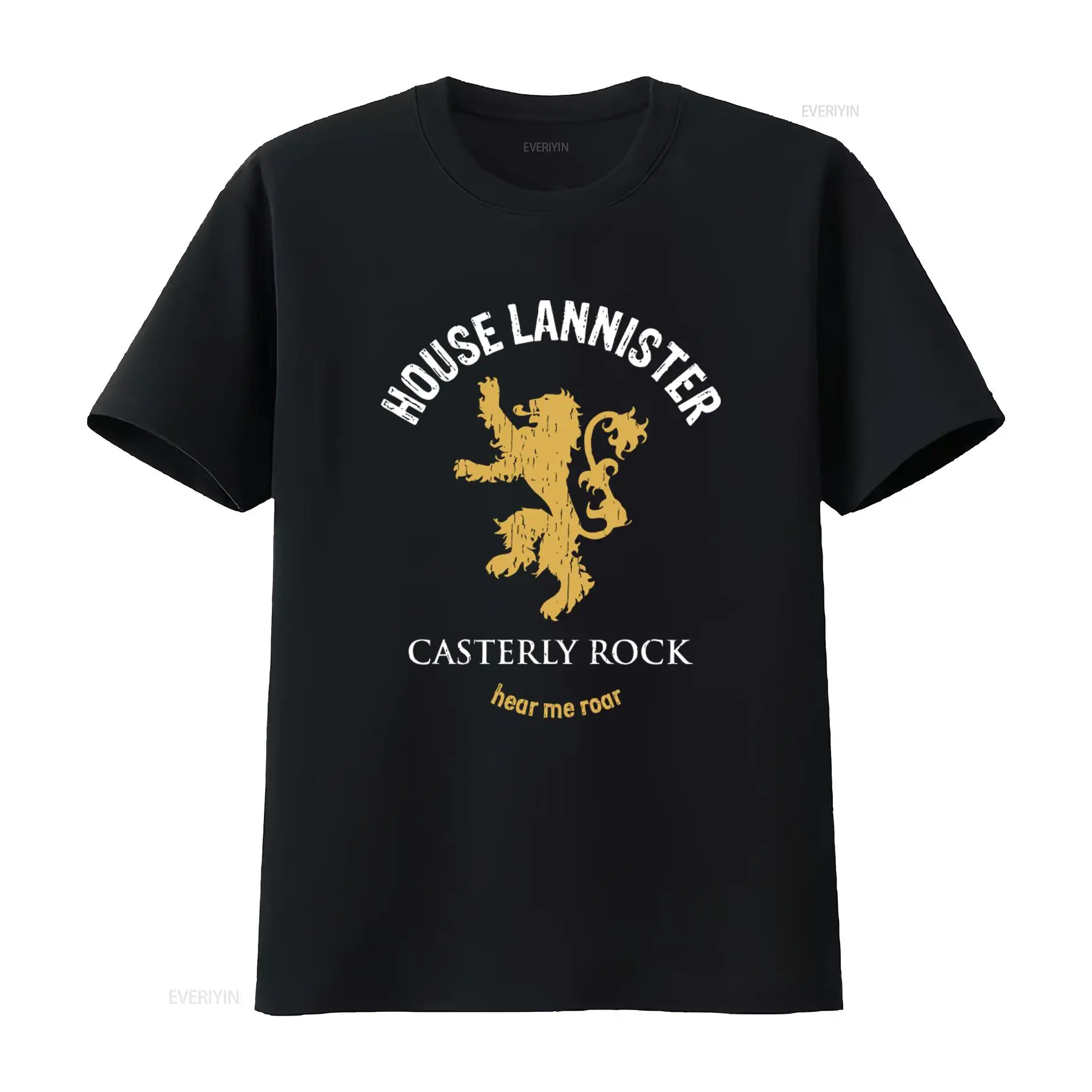 Men'S Fashion Houses - Kaos Cetak Singa House Lannister Casterly