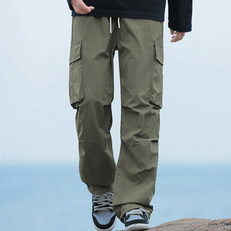 Cargo Jogger Pants - Celana Kargo Longgar Pria Musim Panas