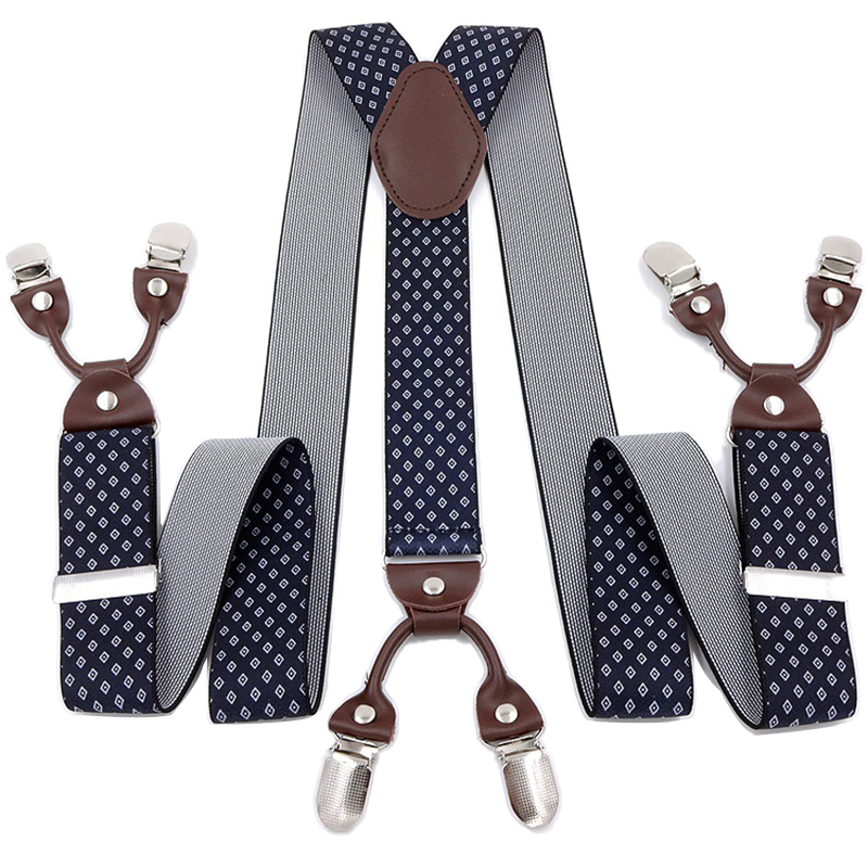 Suspenders Clip Men - Suspender Antik untuk Pria Tugas Berat
