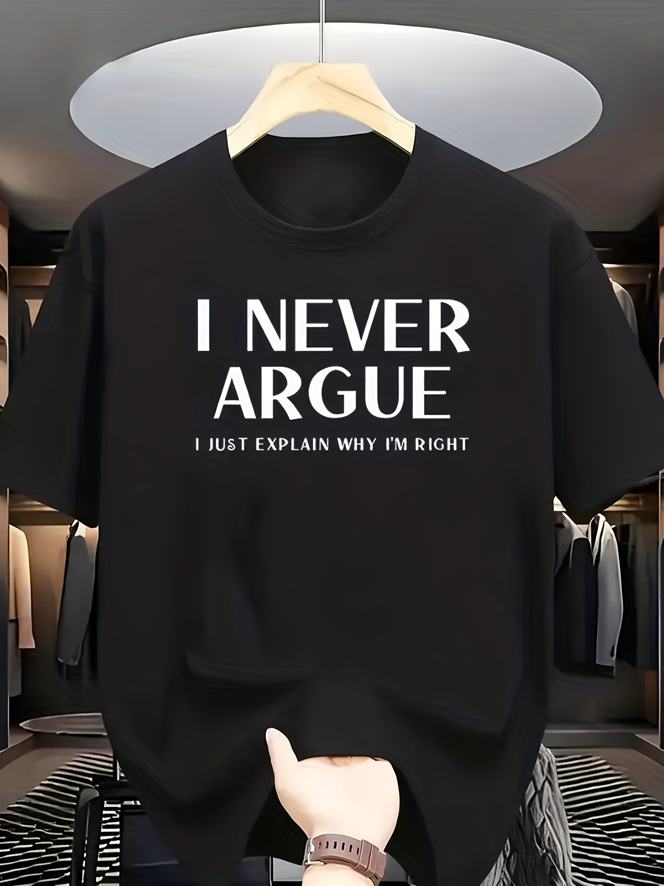 Men'S Fashion Explained - Kaos Pria Lucu 'AKU TIDAK PERNAH