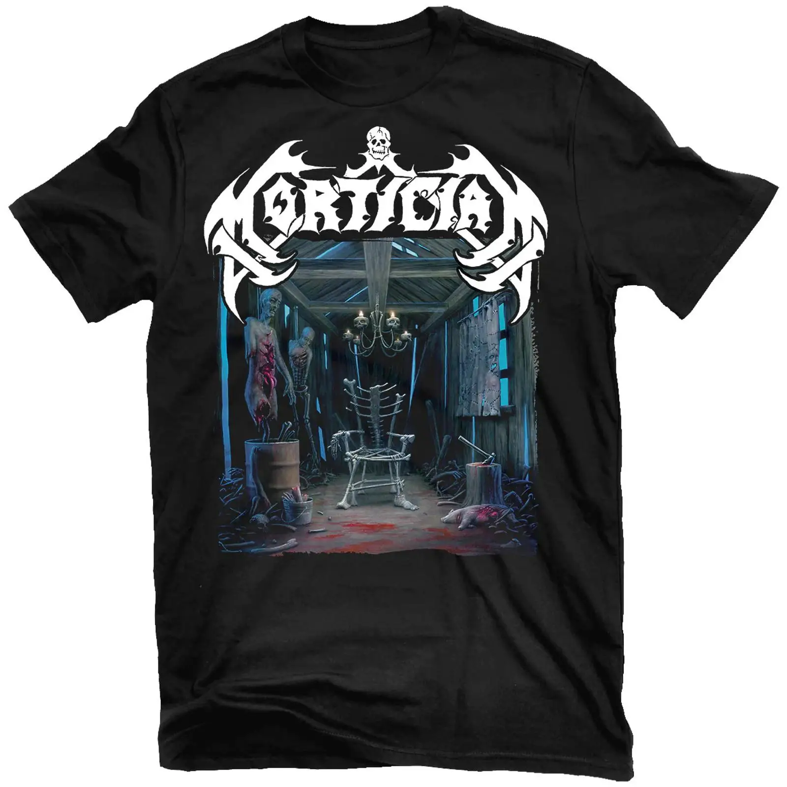 Mens Fashion Hacks - Kaos Mortician Hacked Up for Barbecue