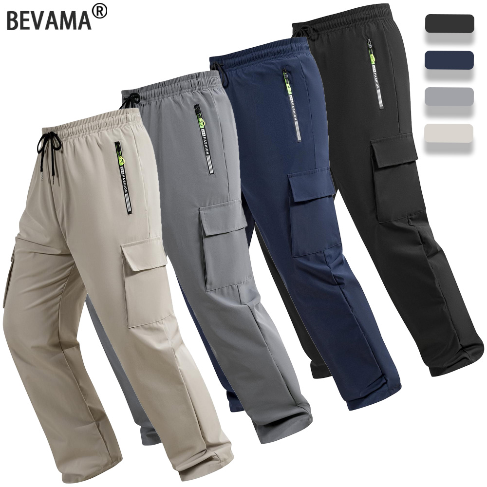 Cargo Jogger Pants - Celana Cargo Pria Musim Semi Gugur