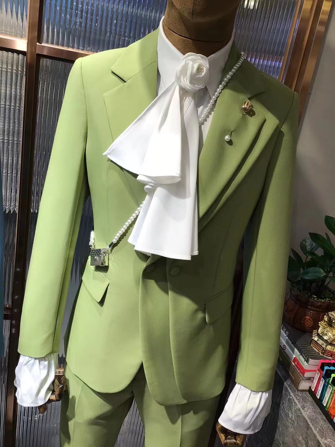 Mens Fashion Trajes - Sesuaikan Desain Terbaru Busana Jas Pernikahan