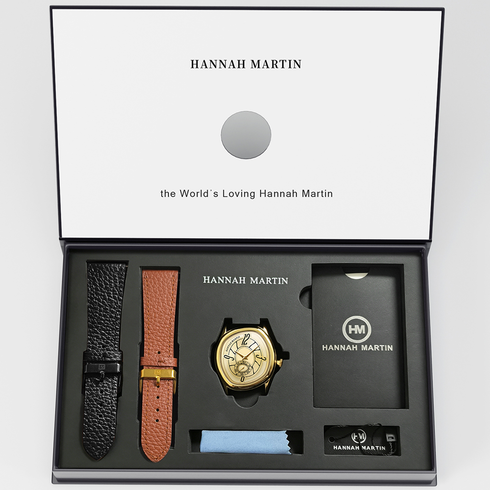 Men'S Fashion Box - HANNAH MARTIN Jam Tangan Pria Kelas