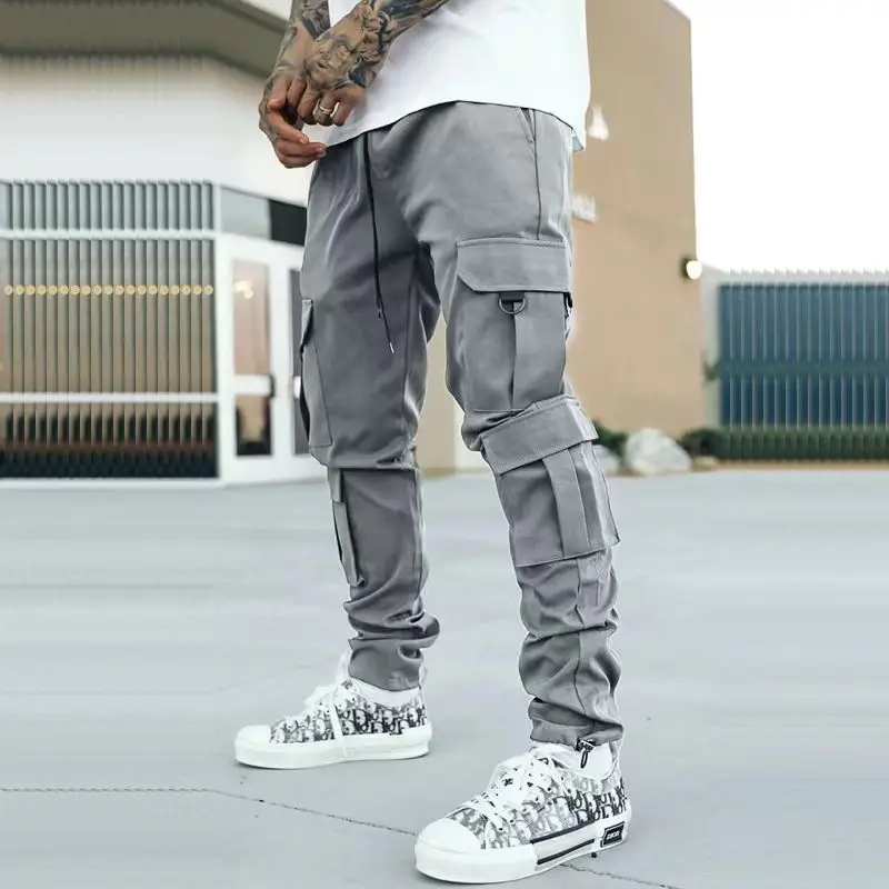 Cargo Jogger Pants - Celana panjang pria kasual, celana kargo