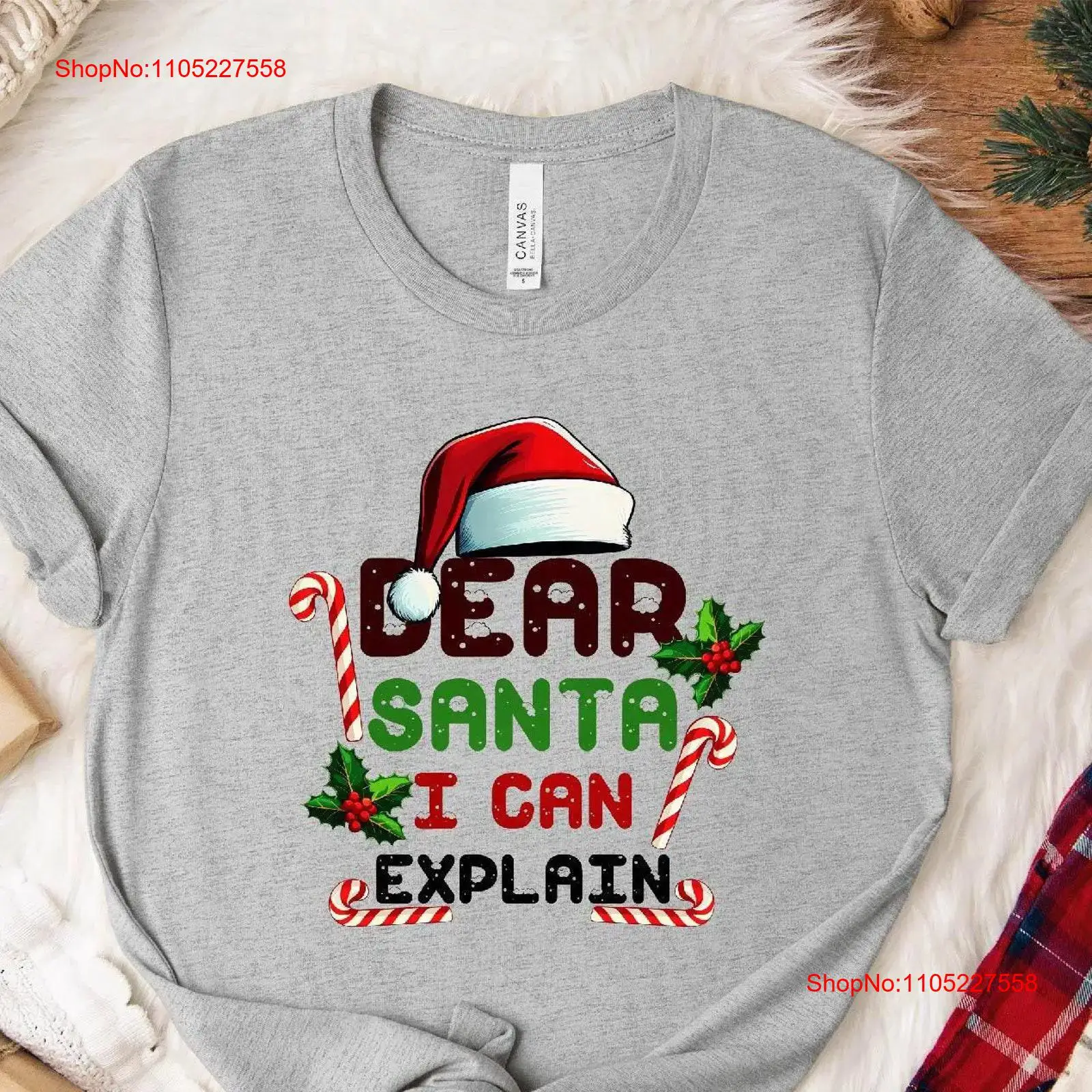 Men'S Fashion Explained - Dear Santa I Can Explain T-shirt