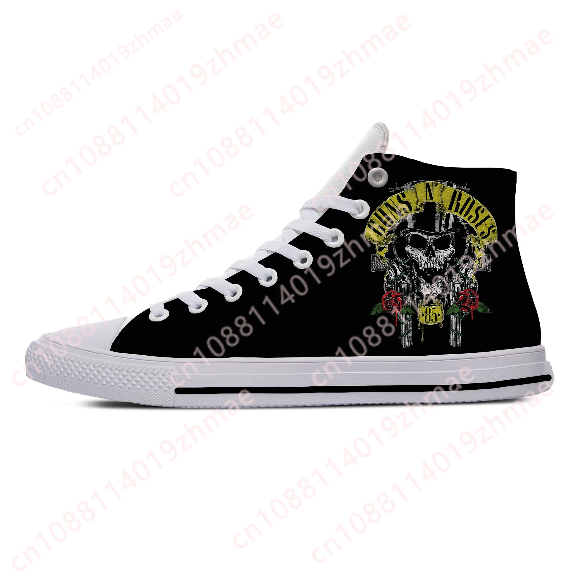 Men'S Fashion Videos - Sepatu Kain Kasual Lucu Bergaya Band