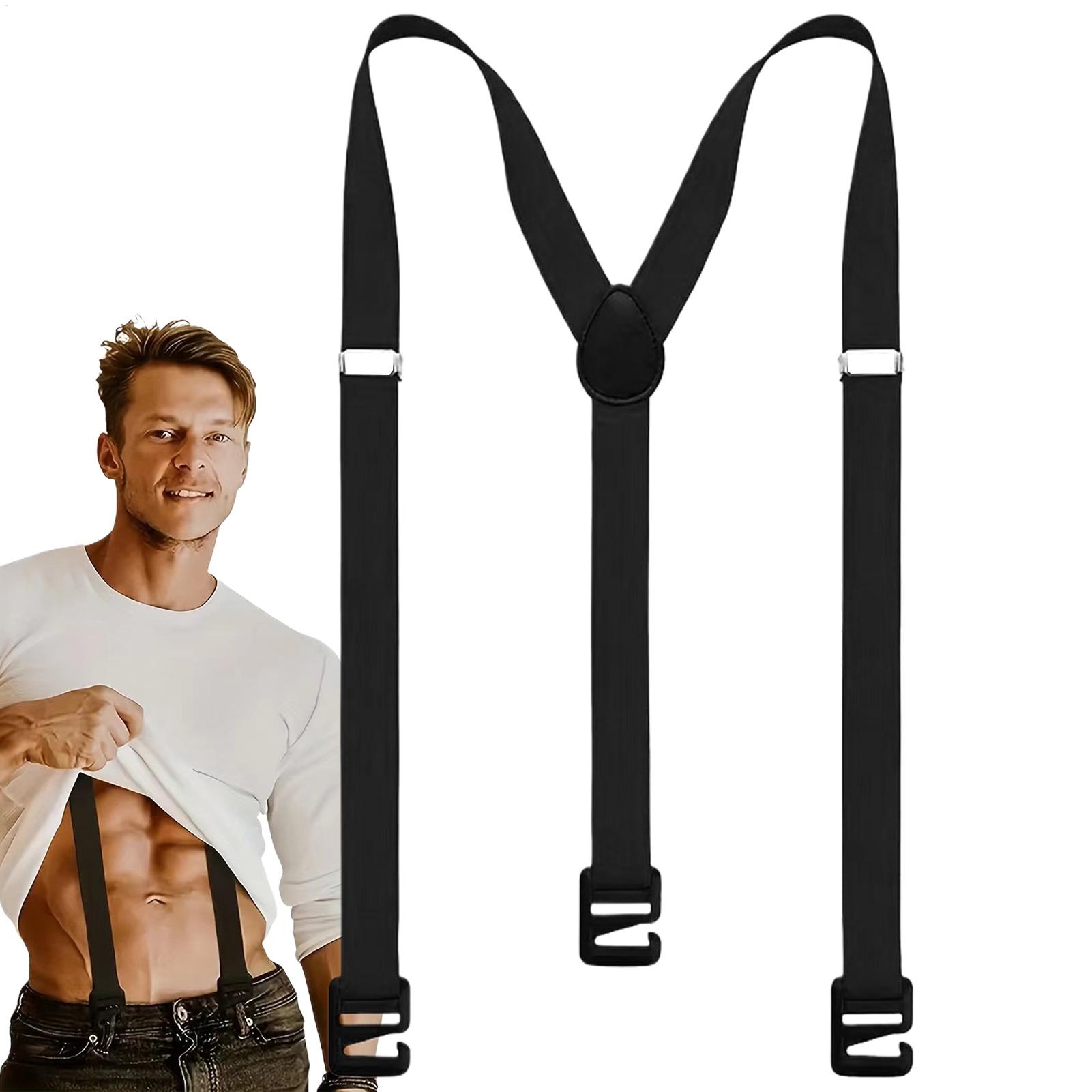 Suspenders Clip Men - Tali bahu tak terlihat, rompi berbentuk