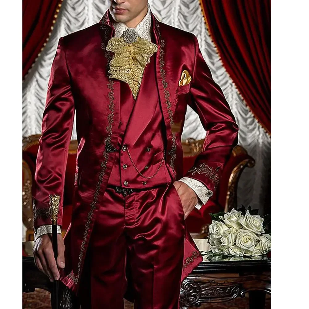 Mens Fashion Trajes - Setelan Pria untuk pernikahan jaket celana