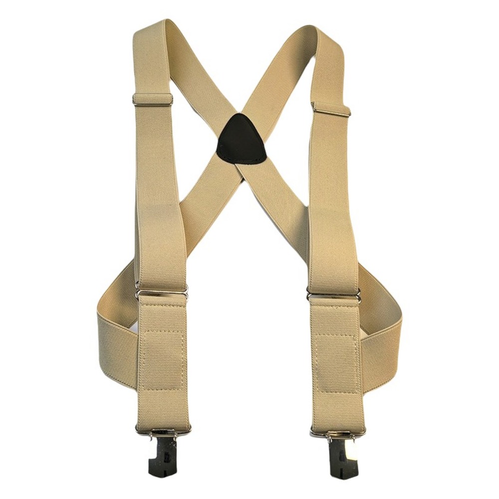 Suspenders Clip Men - Penjepit Celana Pria Retro 3.5X120cm, Dapat