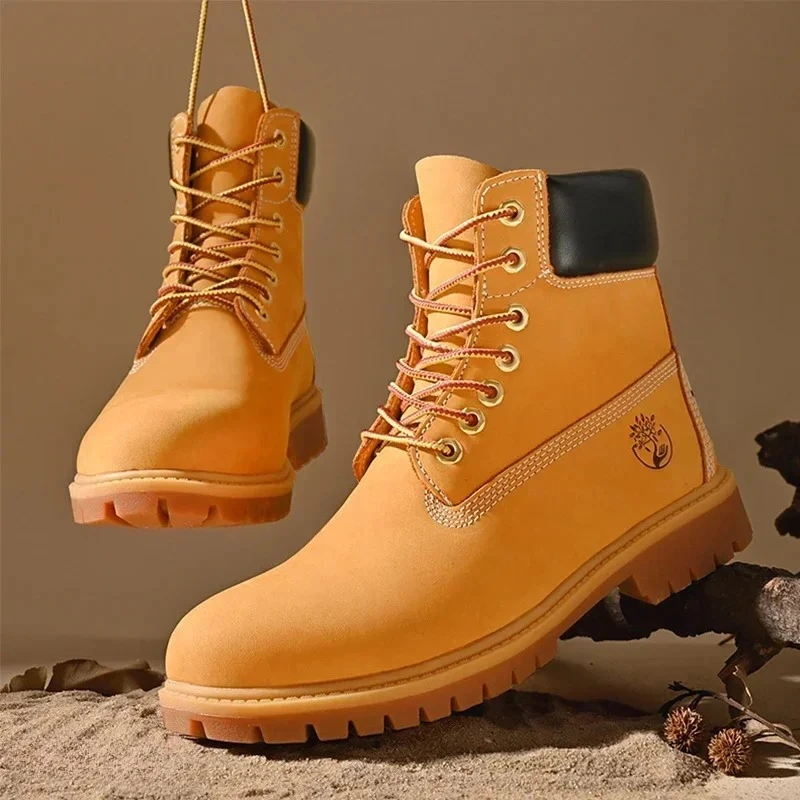 Men'S Fashion Videos - Sepatu Boots Pria High Top Berkualitas