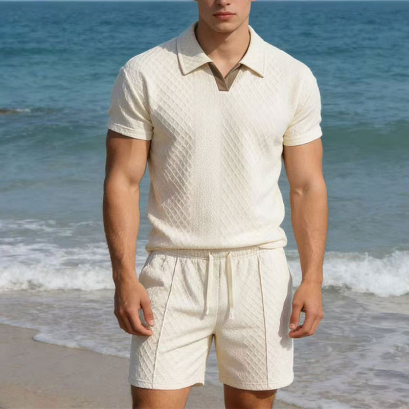 Men'S Fashion Videos - Setelan Pria Musim Panas 2026 100kg,