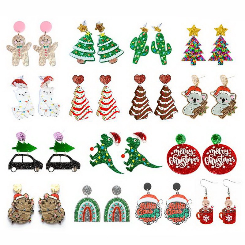 Perhiasan pesta Natal anting-a - Men'S Fashion Xmas Party ulasan dan harga