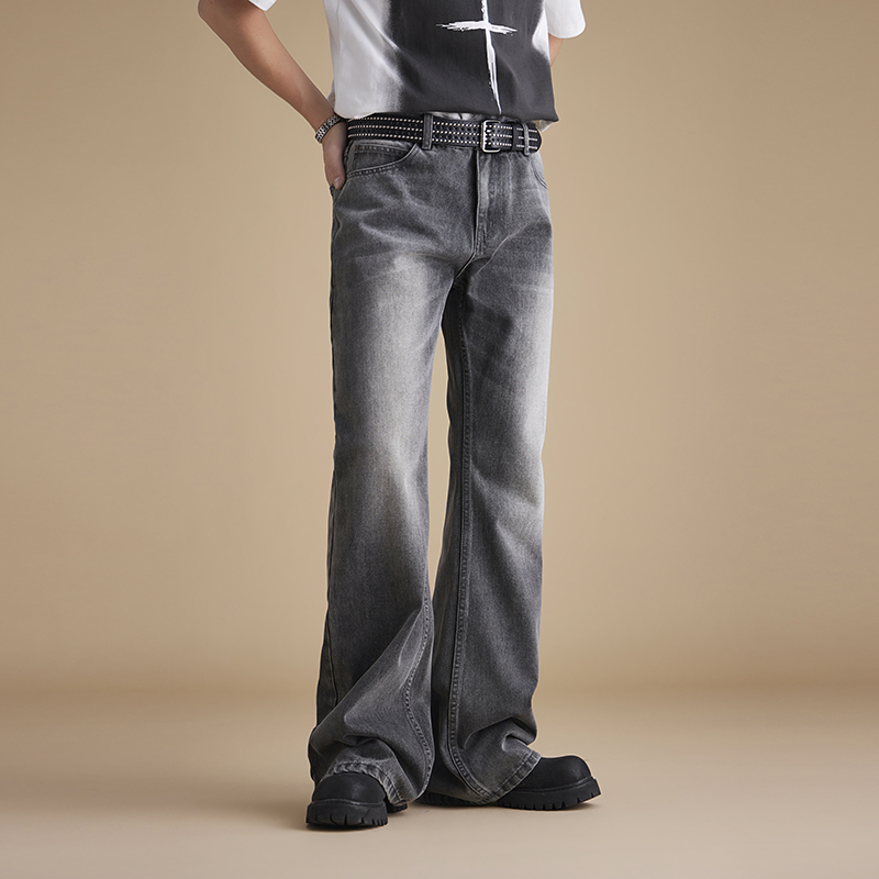 Celana Jeans Denim Abu-abu Vin - Men'S Fashion Jeans And Boots ulasan dan harga