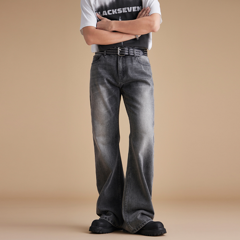 Celana Jeans Denim Abu-abu Vin - Men'S Fashion Jeans And Boots ulasan dan harga