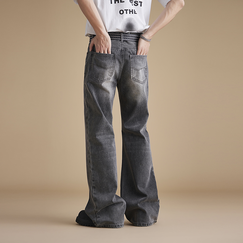 Celana Jeans Denim Abu-abu Vin - Men'S Fashion Jeans And Boots ulasan dan harga