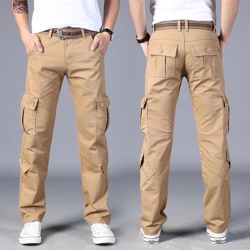 Celana kargo bersaku kasual wa - Cargo Jogger Pants ulasan dan harga