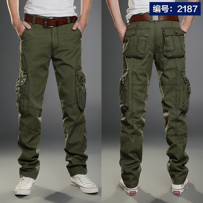 Celana kargo bersaku kasual wa - Cargo Jogger Pants ulasan dan harga