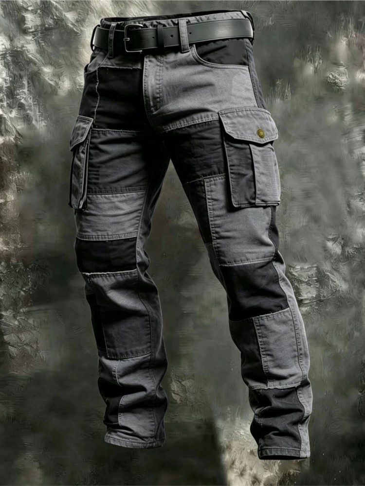 Celana Kargo Pria Katun Khaki  - Cargo Jogger Pants ulasan dan harga