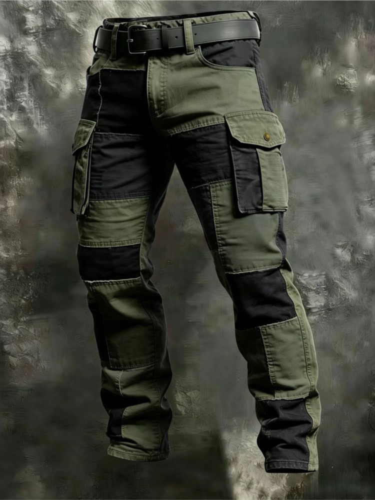 Celana Kargo Pria Katun Khaki  - Cargo Jogger Pants ulasan dan harga