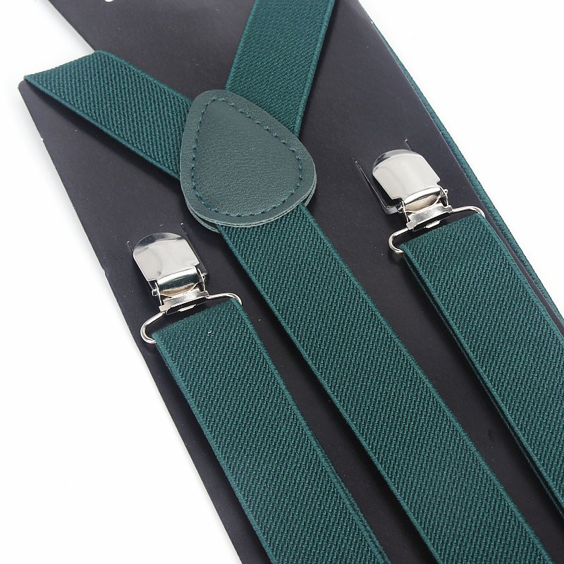 Hot Sale Kulit Elastis Suspend - Suspenders Clip Men ulasan dan harga
