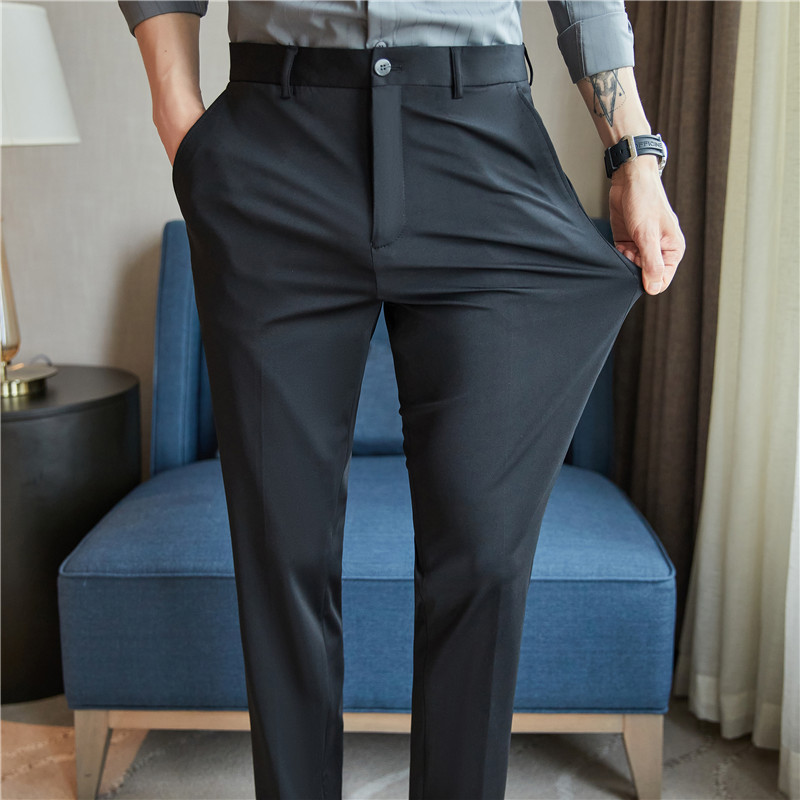 Celana Formal Pria Bahan Stret - Formal Trouser Stretch ulasan dan harga