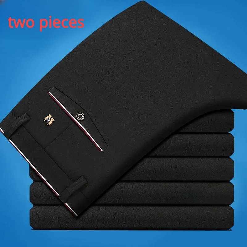 Celana Jas Kasual untuk Pria C - Formal Trouser Stretch ulasan dan harga