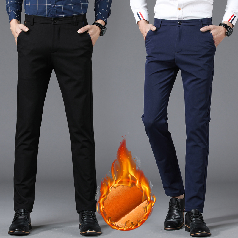 Celana setelan bisnis pria, pa - Formal Trouser Stretch ulasan dan harga