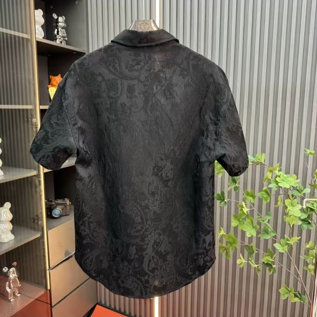Kemeja Lengan Pendek Gaya Cina - Men'S Fashion Light Jacket ulasan dan harga