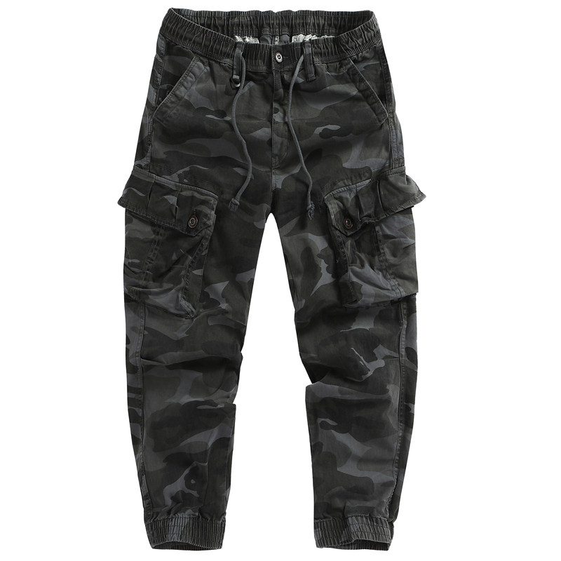 Celana Kargo Kamuflase Kasual  - Cargo Jogger Pants ulasan dan harga