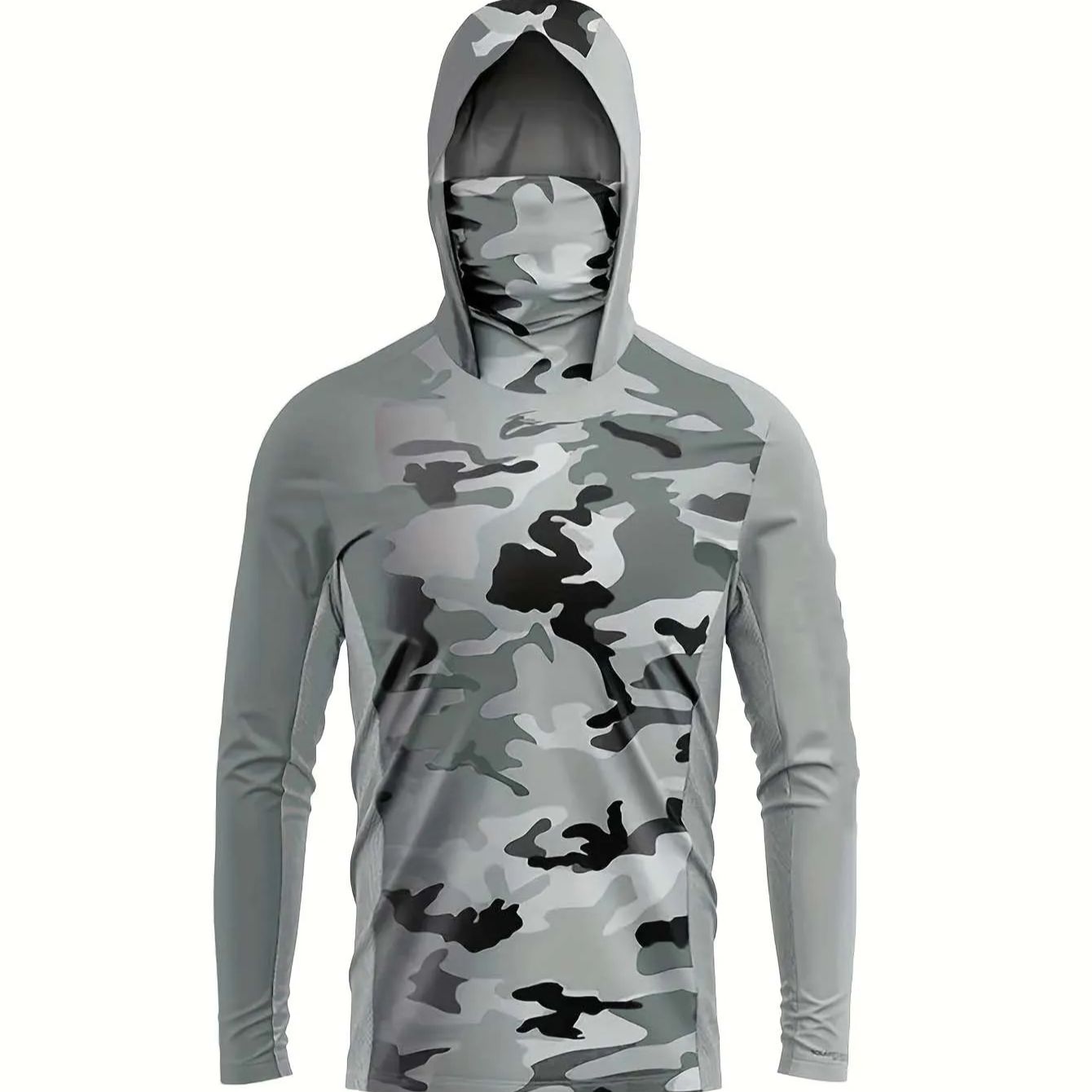 Kaos Lengan Panjang Berkerudun - Military Shirt Men ulasan dan harga