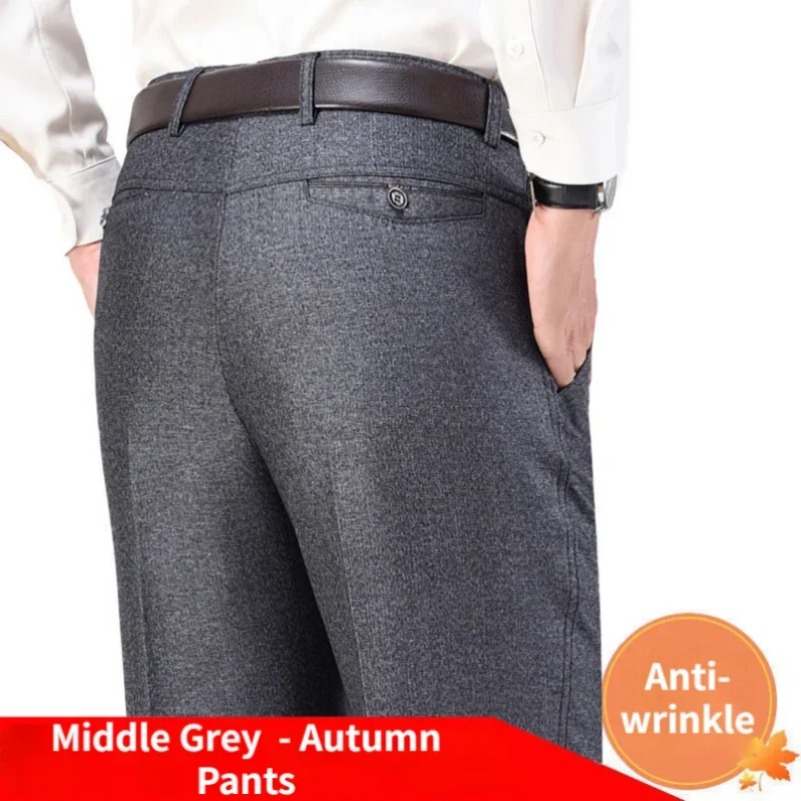 Celana panjang kasual tebal mu - Formal Trouser Stretch ulasan dan harga