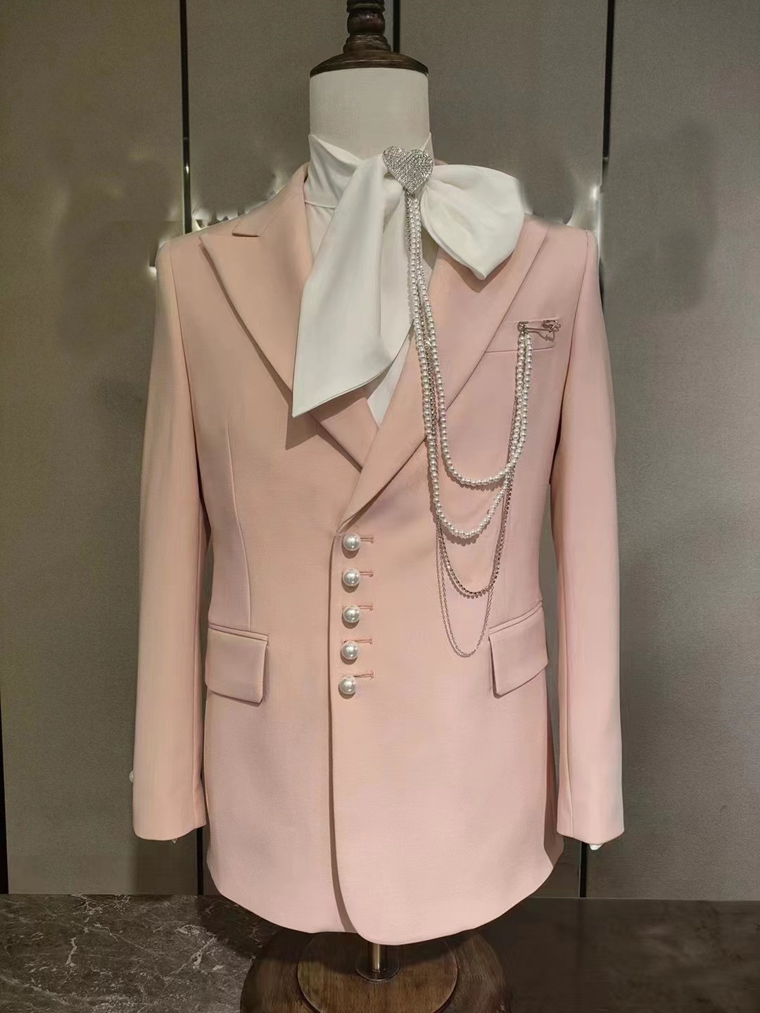 Sesuaikan Desain Terbaru Busan - Mens Fashion Trajes ulasan dan harga