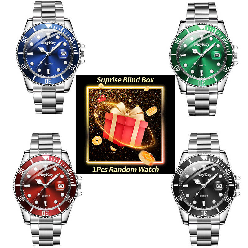 1 Buah Jam Tangan Misteri Keju - Men'S Fashion Box ulasan dan harga