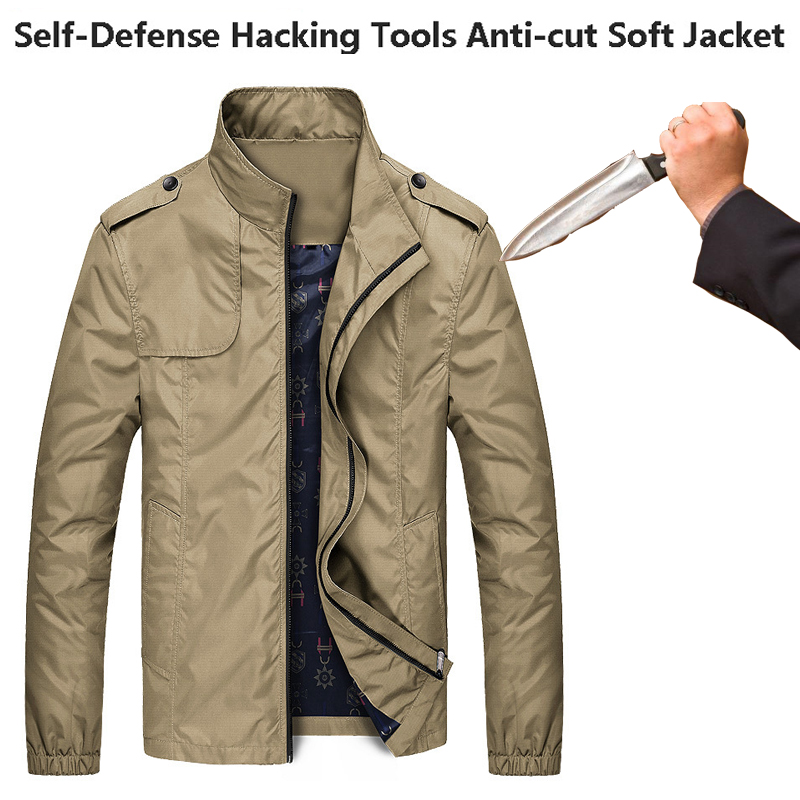Jaket Bomber Pertahanan Diri A - Mens Fashion Hacks ulasan dan harga