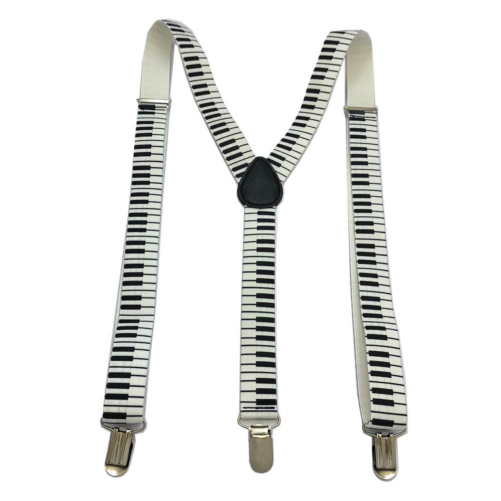 Suspender Cetak Piano Anak-ana - Suspenders Clip Men ulasan dan harga