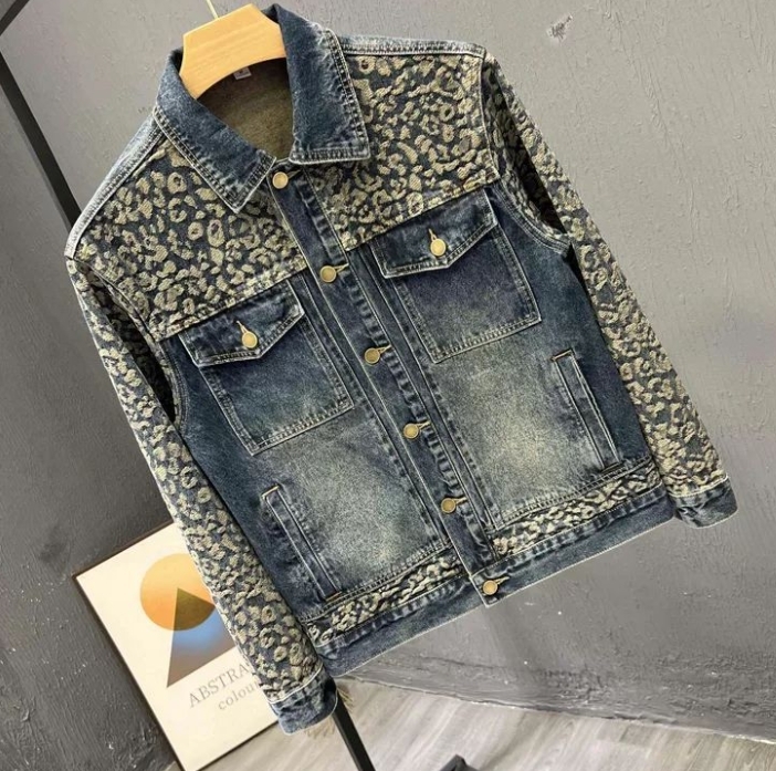 Jaket Denim Keren Trendi Pria  - Men Fashion Korean Style ulasan dan harga