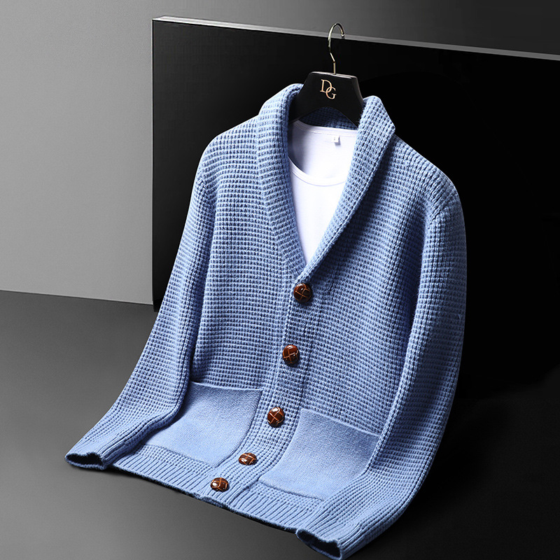 Jaket Rajut Mewah Berkualitas  - Men Fashion Korean Style ulasan dan harga