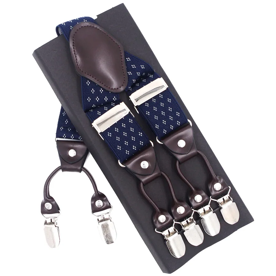 Suspender Kulit Fashion Kasual - Suspenders Clip Men ulasan dan harga