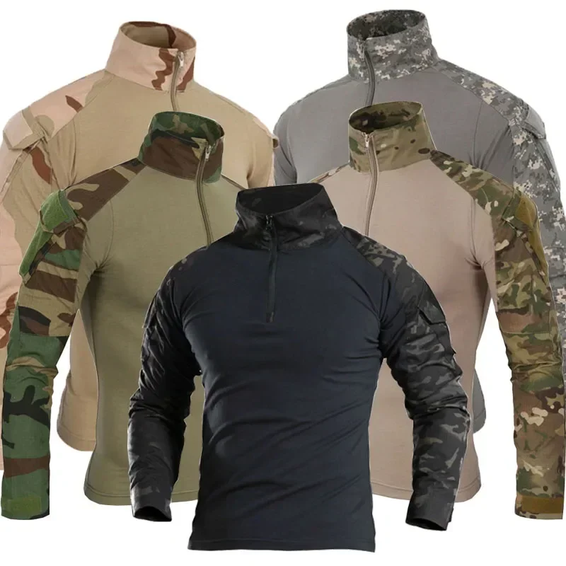 Atasan Pria Lengan Panjang Kam - Military Shirt Men ulasan dan harga