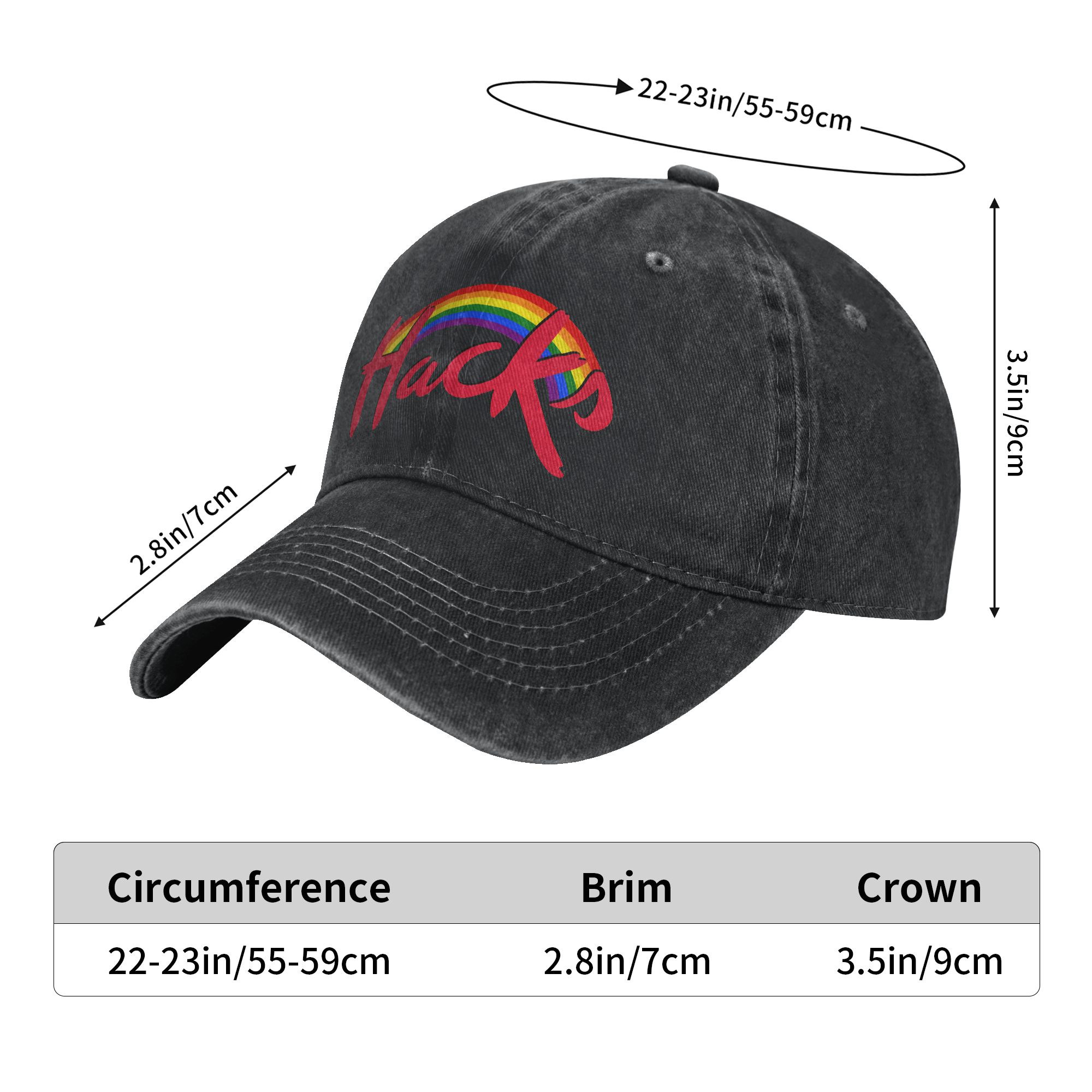 Topi Bisbol Pelangi Summer Hac - Mens Fashion Hacks ulasan dan harga