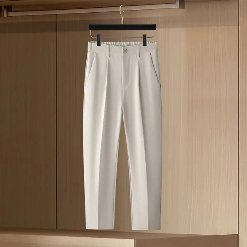 Celana Jas Slim Fit Pria Musim - Men Fashion Korean Style ulasan dan harga