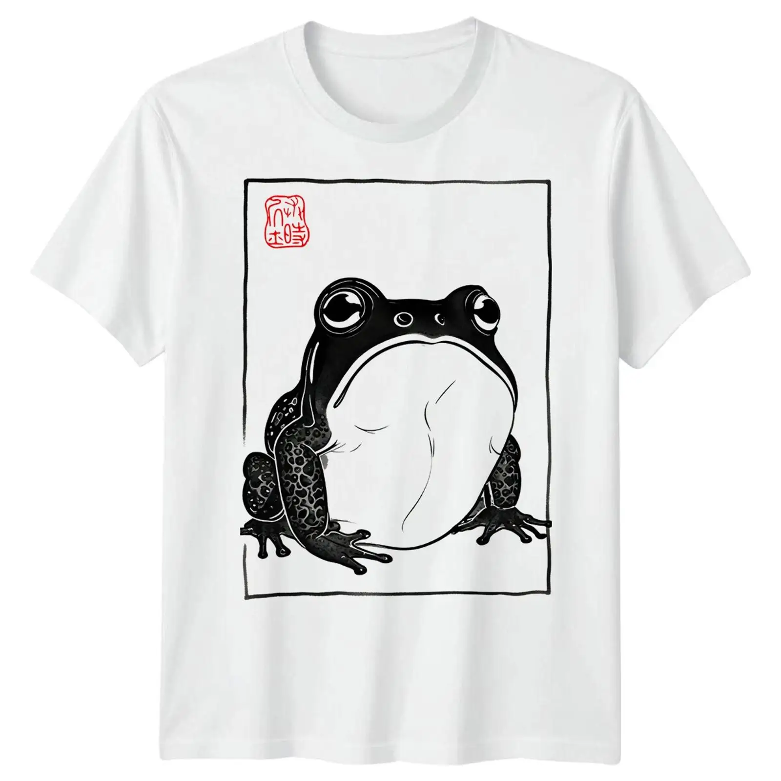Kaos Pria Bergambar Katak Gaya - Mens Fashion Style Images ulasan dan harga
