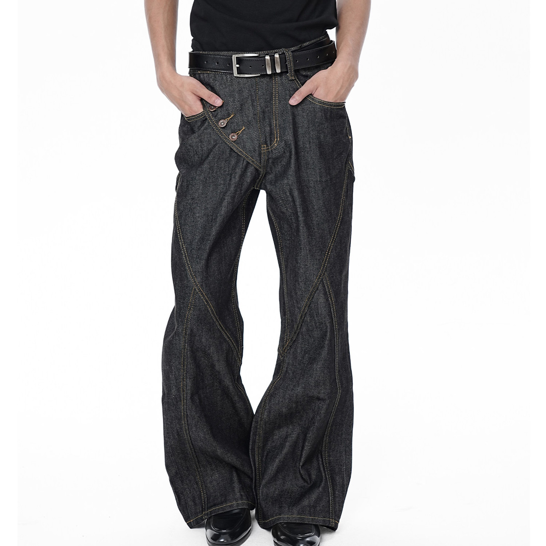 Celana Jeans Fashion Irregular - Men'S Fashion Jeans And Boots ulasan dan harga