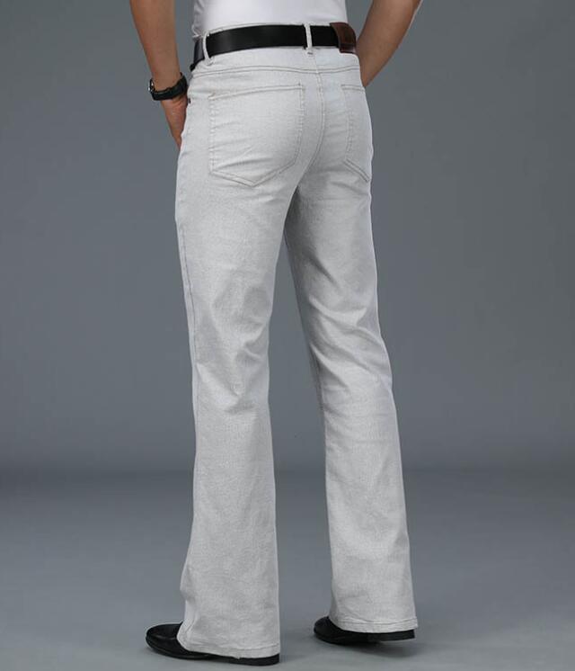 Celana jins Denim krem longgar - Men'S Fashion Jeans And Boots ulasan dan harga