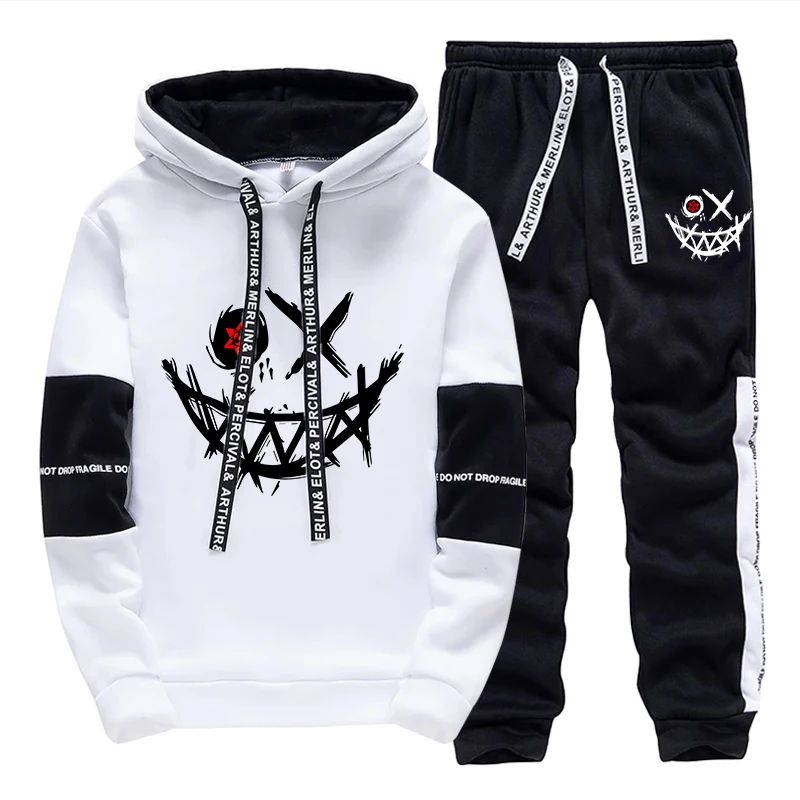 Set Pria/Hoodie/Celana 2026 Mu - Mens Fashion Streetwear ulasan dan harga