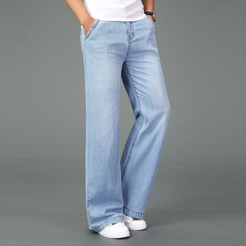 Jeans Berkobar Besar Musim Sem - Men'S Fashion Jeans And Boots ulasan dan harga